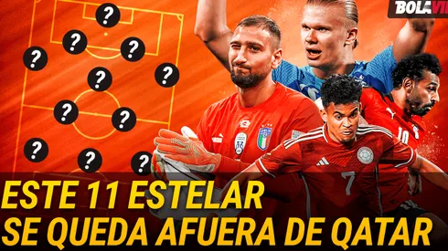 ¡El 11 que no estará en Qatar! El equipo de estrellas que se quedó afuera del Mundial