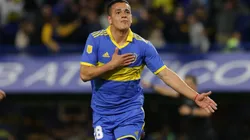 Morales y su noche soñada en La Bombonera.