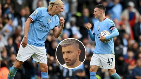 El City destrozó al United y el Kun no se lo perdió: su inesperado tuit en plena goleada