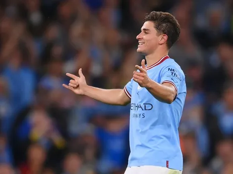 Julián Álvarez, suplente en el clásico de Manchester y Lisandro Martínez titular