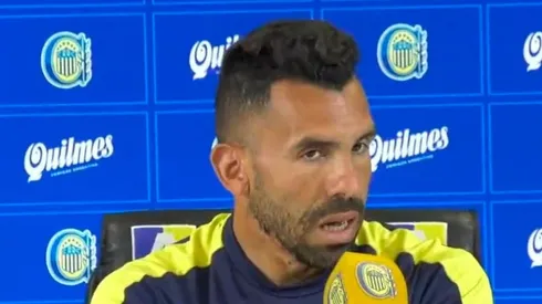 Tevez y su continuidad.