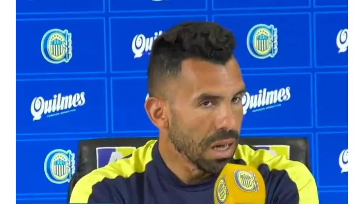 Tevez y su continuidad.