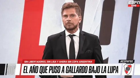 El editorial de Vignolo sobre River y Gallardo.