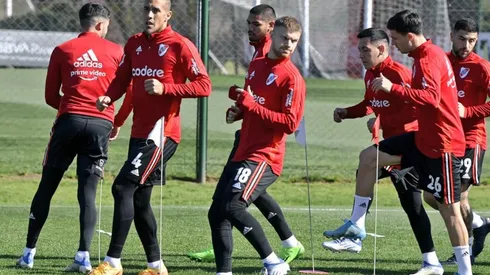 River, con la mente en Argentinos.