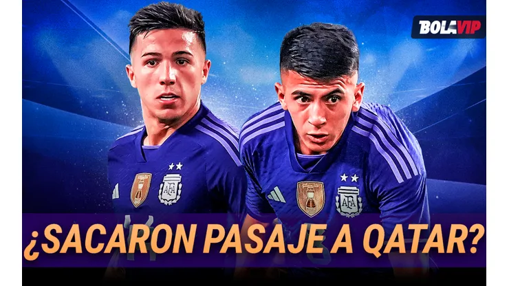 Los 2 jugadores de la Selección Argentina que ¿sellaron? su boleto a Qatar 2022