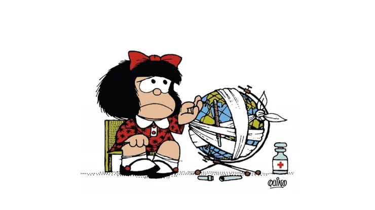 Mafalda está cumpliendo 58 años.