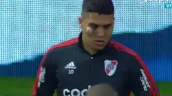 ¿Qué le pasó a Juanfer Quintero en el ojo?