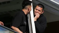 El gesto de Román para descomprimir.