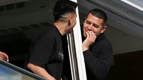 El gesto de Román para descomprimir.