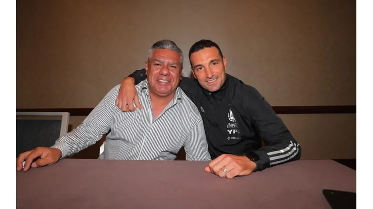 "Seguimos apostando": el posteo de Chiqui Tapia que confirma el acuerdo con Scaloni post Qatar