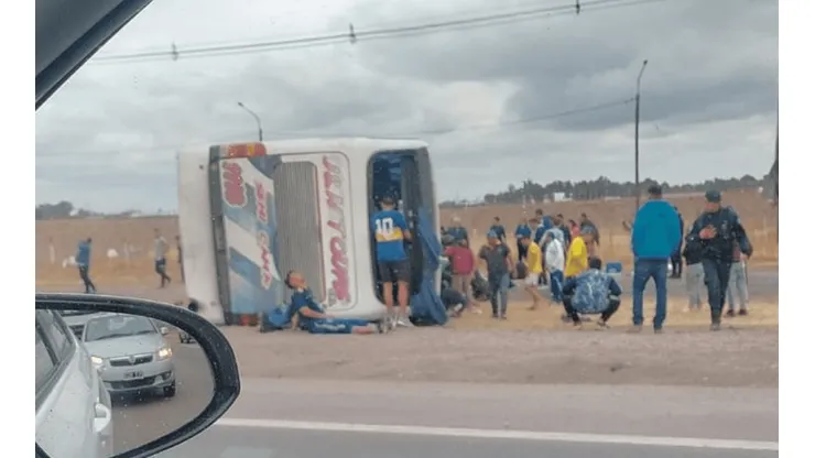 El micro de la tragedia. (Mdz online)