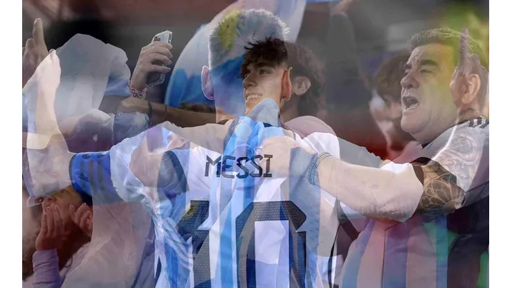 Se filtró la filmación del hincha que se metió a la cancha a abrazar a Messi.