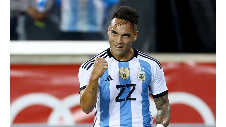Siempre clave: el fantástico dato de Lautaro Martínez jugando con la Selección en 2022