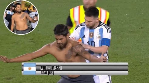 Así quedó la firma de Messi.