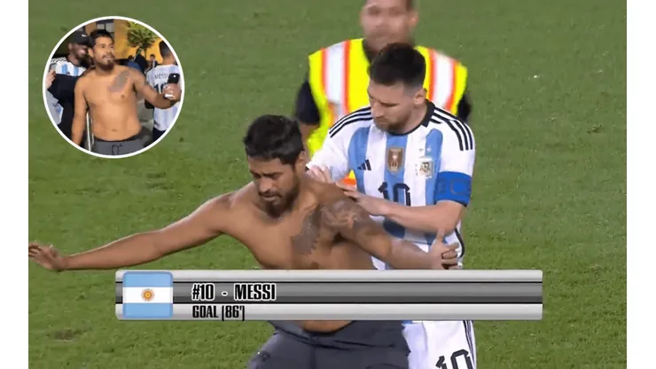 Así quedó la firma de Messi.