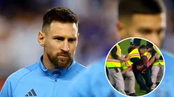 VIDEO | Un hincha se metió en la cancha y fue directo a buscar a Messi: la reacción del 10