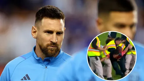 VIDEO | Un hincha se metió en la cancha y fue directo a buscar a Messi: la reacción del 10