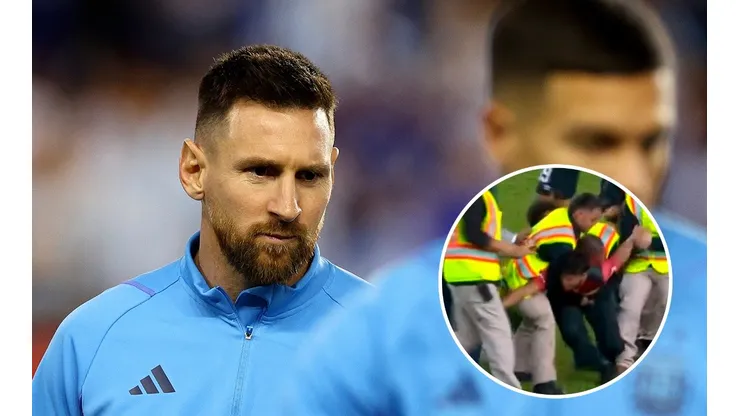 VIDEO | Un hincha se metió en la cancha y fue directo a buscar a Messi: la reacción del 10