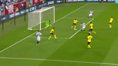 VIDEO | Lautaro se vistió de asistidor para que Julián Álvarez rompa el cero ante Jamaica