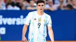 Hoy volvió a convertir: el increíble promedio de Julián Álvarez en 2022