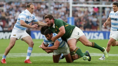 Argentina cayó ante Sudáfrica en el Rugby Championship 2022.