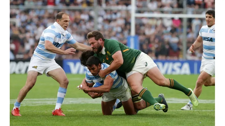 Argentina cayó ante Sudáfrica en el Rugby Championship 2022.