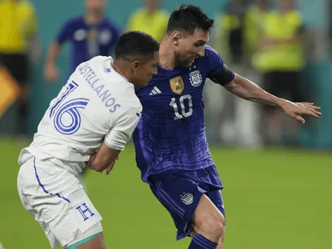 No se vio: el diálogo entre Messi y Castellanos, el jugador que le hacía marca personal