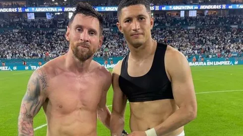 Castellanos y Messi, el duelo del Argentina-Honduras.
