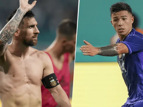 VIDEO | El tremendo elogio de Messi a Enzo Fernández