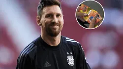 Messi habló del furor por las figuritas.