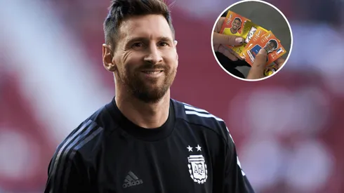 Messi habló del furor por las figuritas.
