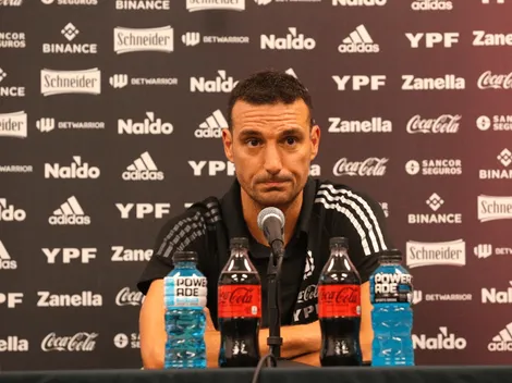 Scaloni sobre el presente de Messi en PSG: "Cuanto más disfrute él, más disfrutamos todos"