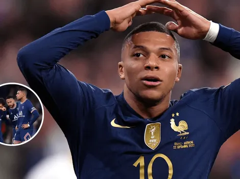 El "palito" de Mbappé a Messi y Neymar tras el triunfo de Francia en Nations League