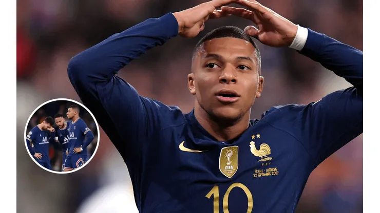El "palito" de Mbappé a Messi y Neymar tras el triunfo de Francia en Nations League