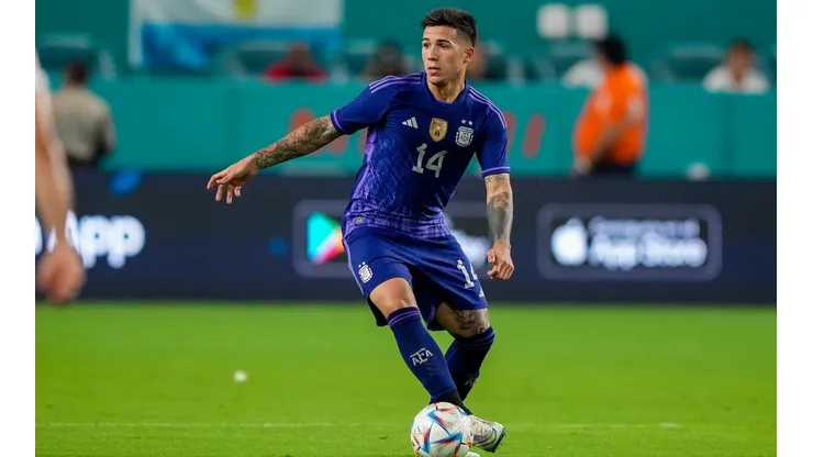 La emoción de Enzo Fernández tras su debut en la Selección: "Fue un sueño"