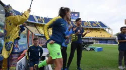 Furor total por el fútbol femenino.