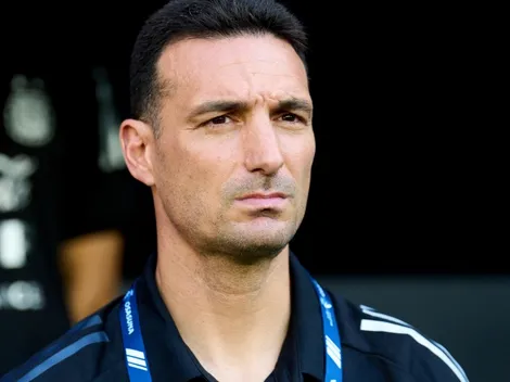 La respuesta de Scaloni a un periodista uruguayo: "¿A mí me ves sonriente?"