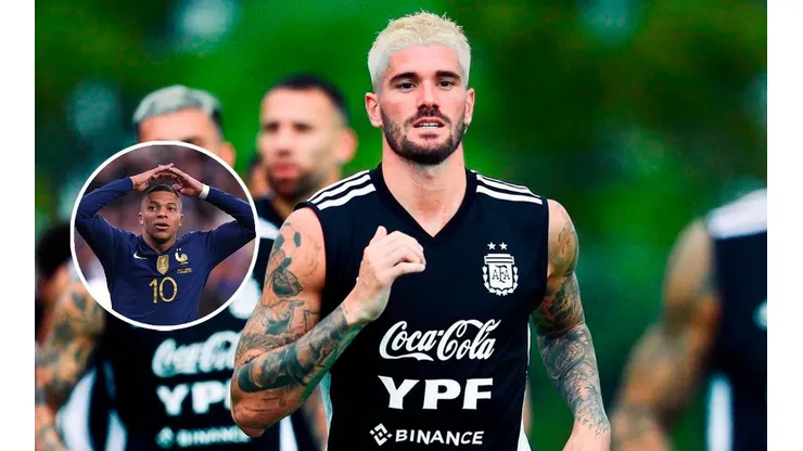 De Paul comparó a la Scaloneta con los europeos y no se achicó.
