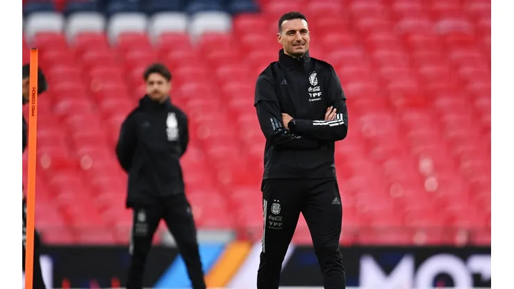 Scaloni y su satisfacción con algunos jugadores.