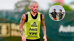 VIDEO | De Paul y una confesión que volvió locos a los hinchas de Boca