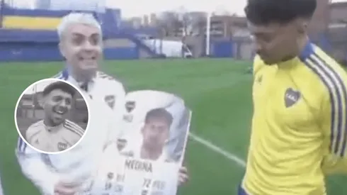 VIDEO | Cristian Medina se comparó con una estrella mundial por su carta de FIFA 23 y se estalló de risa