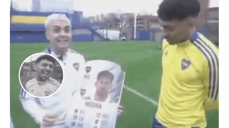 VIDEO | Cristian Medina se comparó con una estrella mundial por su carta de FIFA 23 y se estalló de risa