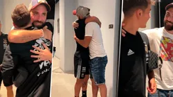 VIDEO | No fue a Messi: Higuaín se reencontró con la Selección y se dio un abrazo más que especial