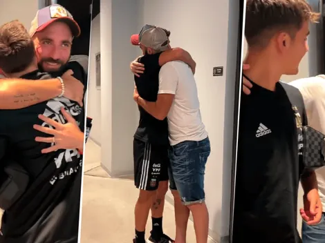 VIDEO | Se dio el reencuentro: el "Pipita" Higuaín visitó a la Selección en Miami