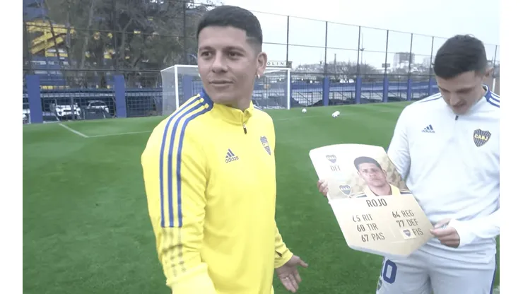 Rojo y su reacción a su carta de FIFA.