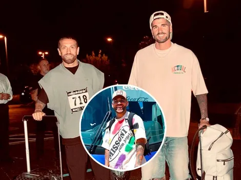 El enojo de Otamendi por una foto del Papu Gómez y De Paul en su arribo a la Selección