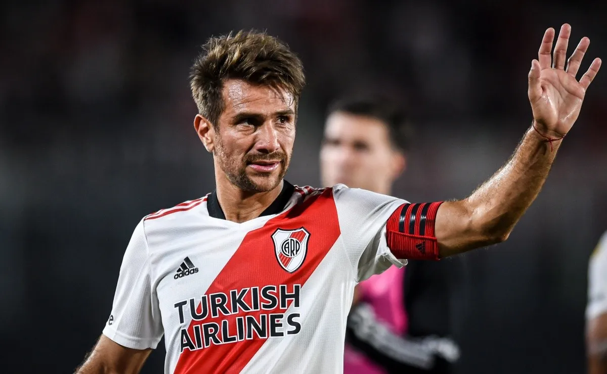 Leonardo Ponzio durante su etapa como futbolista. (Foto: Getty)
