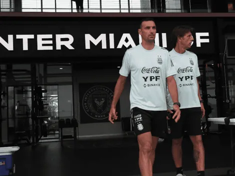 La visita estelar que recibió la Selección Argentina en Miami