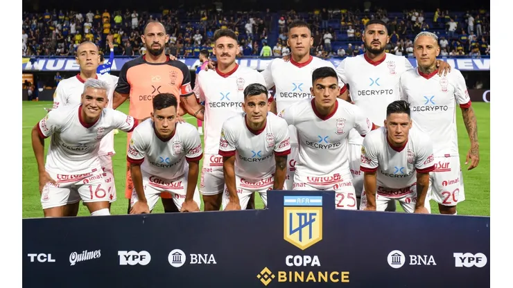 El último equipo de Huracán la última vez que se enfrentaron con Boca
