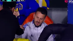 VIDEO | El motivo por el que Benedetto fue reemplazado en el entretiempo del Boca-Huracán